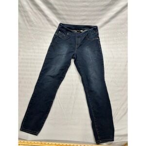 Tribal Jeans Womens Size 12 Dark Wash Pull On Jegging Slim Leg Pant 507600-1385